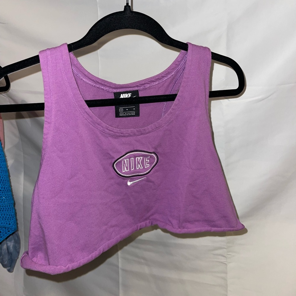 Thrifted M Nike Crop Tank